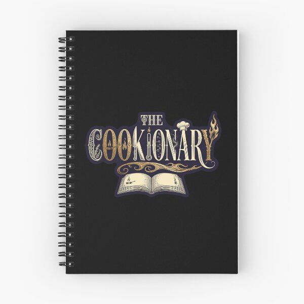 Item preview, The Cookionary Design, Chef Artwork, Cook Design, Cooking Graphic, Culinary Art, Chef Life, Kitchen Culture, Professional Cooking, Restaurant Kitchen, Chef Gift, Cook Gift, Food Lover Gift designed and sold by Typologystudios.