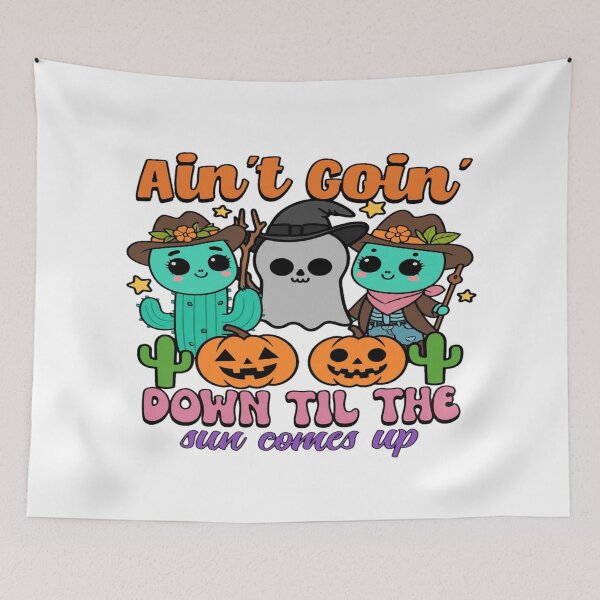 Item preview, Ain't Goin Down Til Sun Comes Up Halloween designed and sold by Custom Crest.