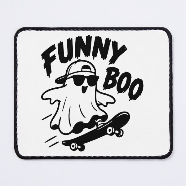 Item preview, Funny Boo Skater Ghost Halloween designed and sold by Brexmore3.