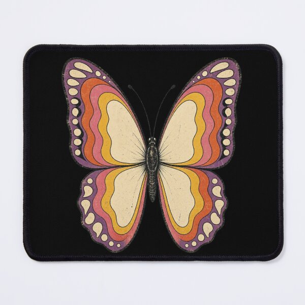 Item preview, Retro 70s Butterfly Vintage Aesthetic Cottagecore designed and sold by CF_VintageDesign.
