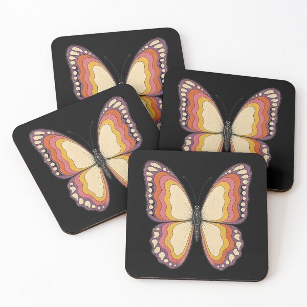 Item preview, Retro 70s Butterfly Vintage Aesthetic Cottagecore designed and sold by CF_VintageDesign.