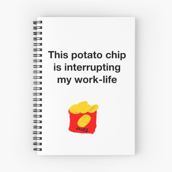 Item preview, Interrupting potato chip designed and sold by Belle-creates.
