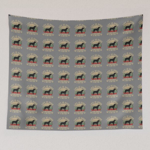 Item preview, Life Is Good A Dog Makes It Better Labrador Retriever Dog Lover Pet Owner designed and sold by SofiBlair.