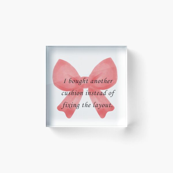Item preview, I bought another cushion instead of fixing the layout designed and sold by SeaShellwhispers.