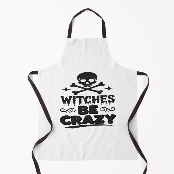 Item preview, Witches Be Crazy Skull Crossbones Halloween designed and sold by Custom Crest.