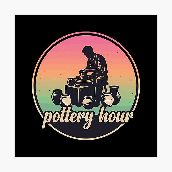 Item preview, Pottery Hour Potter Ceramicist Clay Hobby Artist Ceramics Craft designed and sold by PopStars1993.