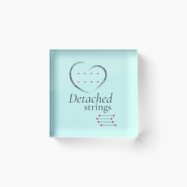 Item preview, Detached Strings | Dark Ink designed and sold by EntangledRhyme.