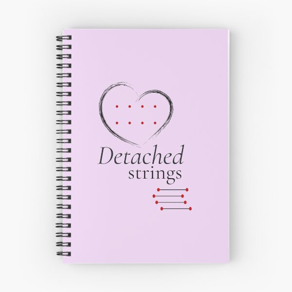 Item preview, Detached Strings | Dark Ink designed and sold by EntangledRhyme.