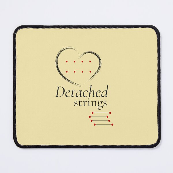 Item preview, Detached Strings | Dark Ink designed and sold by EntangledRhyme.