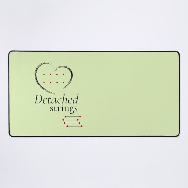 Item preview, Detached Strings | Dark Ink designed and sold by EntangledRhyme.