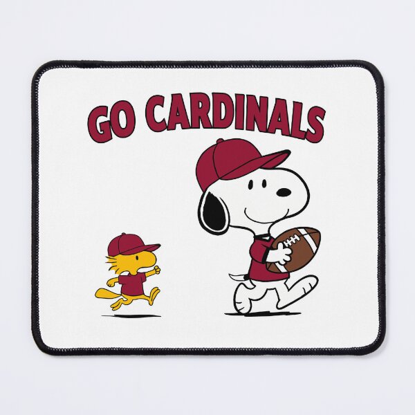 Item preview, Snoopy & Woodstock Arizona Cardinals Football Retro F613 designed and sold by GLUVY-THEME.