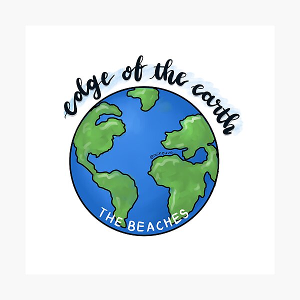 Item preview, Edge Of The Earth The Beaches Off Campus designed and sold by raineuve.