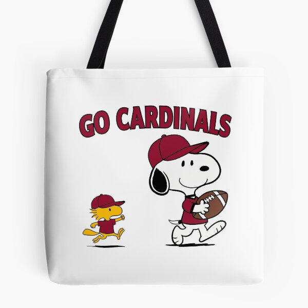 Item preview, Snoopy & Woodstock Arizona Cardinals Football Retro F613 designed and sold by GLUVY-THEME.