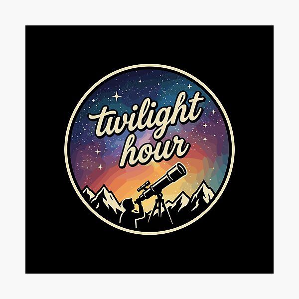 Item preview, Twilight Hour Stargazer Astronomy Space Night Sky designed and sold by PopStars1993.