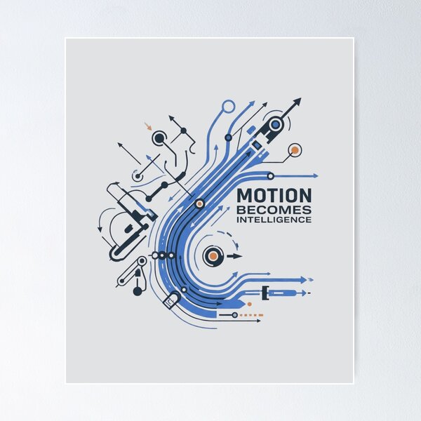 Item preview, Motion Becomes Intelligence Automation Engineering designed and sold by Amr Darwish Graphic designer.