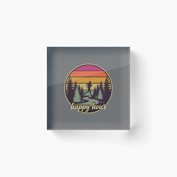 Item preview, Happy Hour Running Lover Fitness Enthusiast designed and sold by SofiBlair.