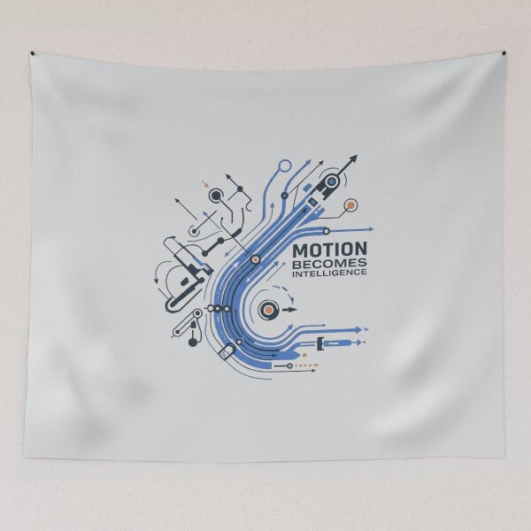Item preview, Motion Becomes Intelligence Automation Engineering designed and sold by Amr Darwish Graphic designer.