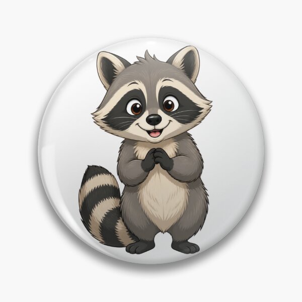 Item preview, adorable raccoon designed and sold by 21degrees-club.