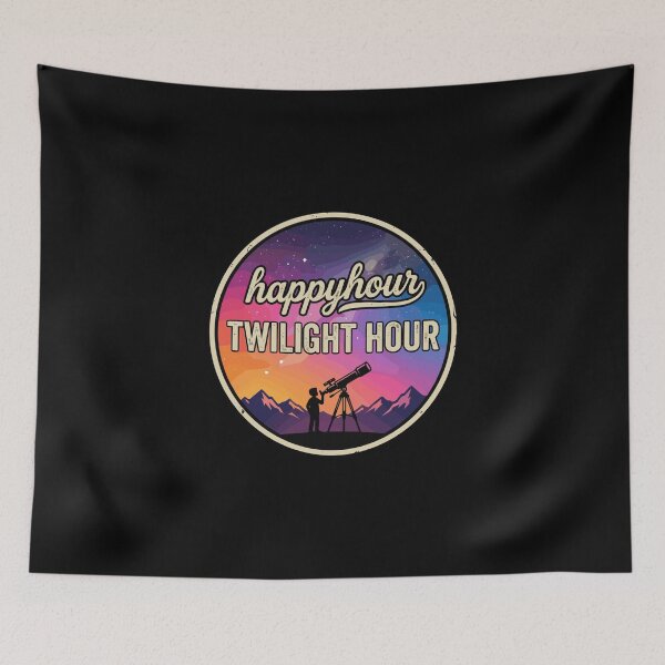 Item preview, Happy Hour Twilight Hour Stargazer Astronomy Enthusiast designed and sold by PopStars1993.