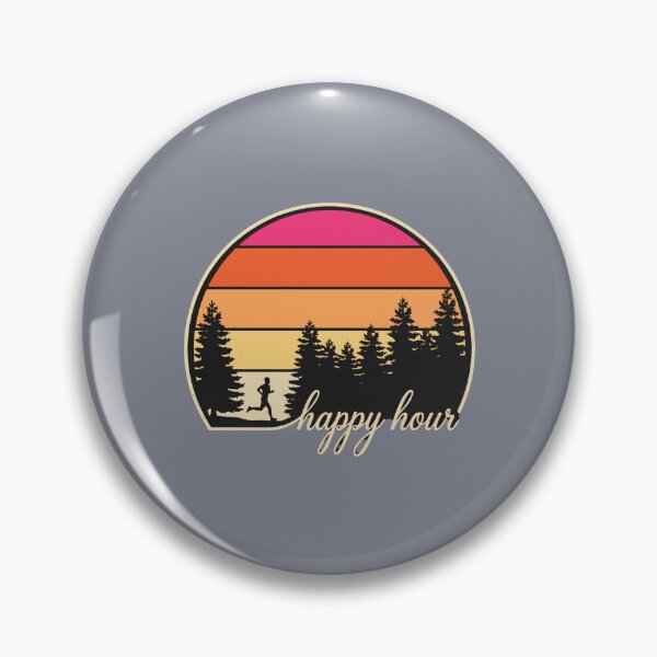 Item preview, Happy Hour Running Jogger Fitness Lover designed and sold by SofiBlair.