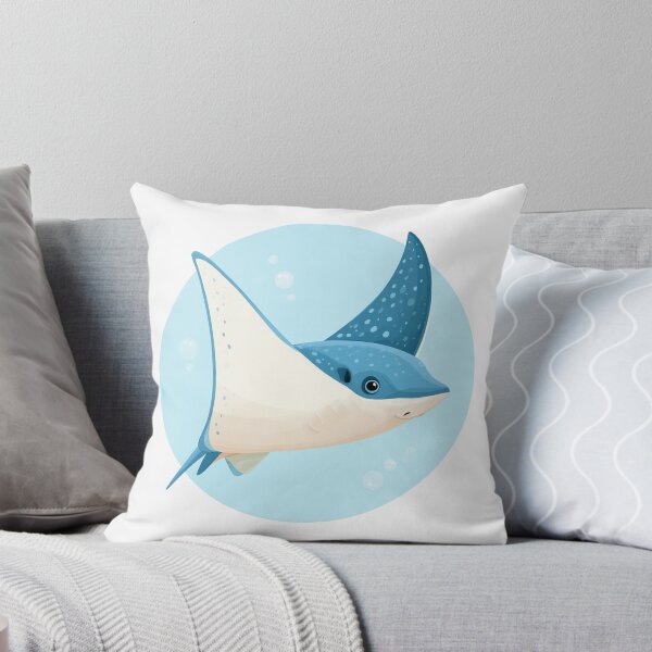 Item preview, Cute Blue Stingray designed and sold by Turtleymv.