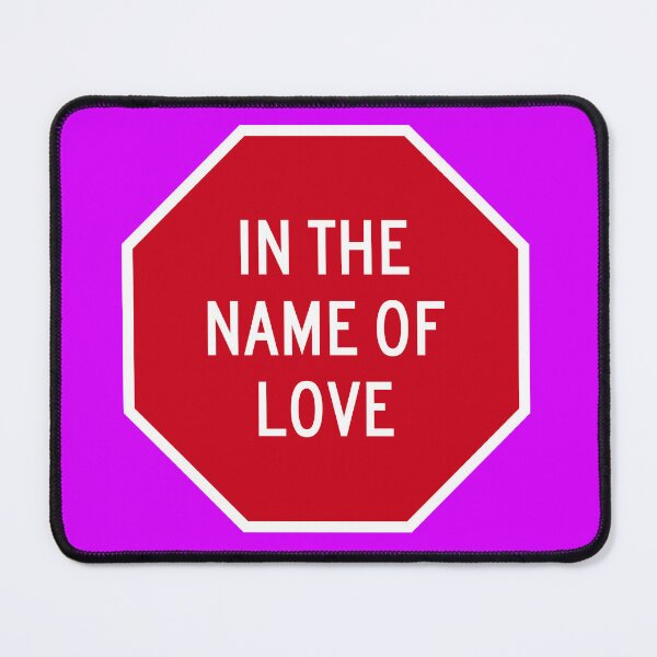 Item preview, Stop in the Name of Love designed and sold by Karate Octopus.