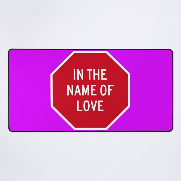 Item preview, Stop in the Name of Love designed and sold by Karate Octopus.