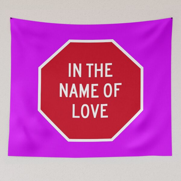 Item preview, Stop in the Name of Love designed and sold by Karate Octopus.