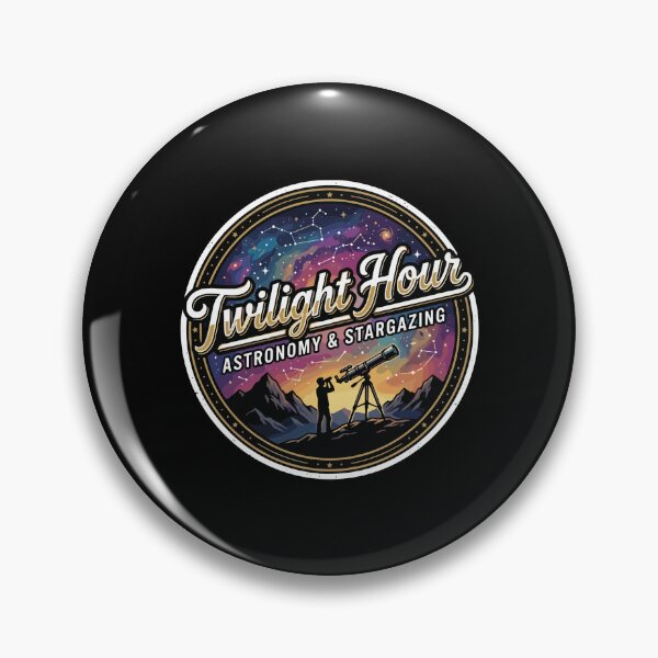 Item preview, Twilight Hour Astronomy & Stargazing Space Lover Astronomer Celestial Observer designed and sold by PopStars1993.