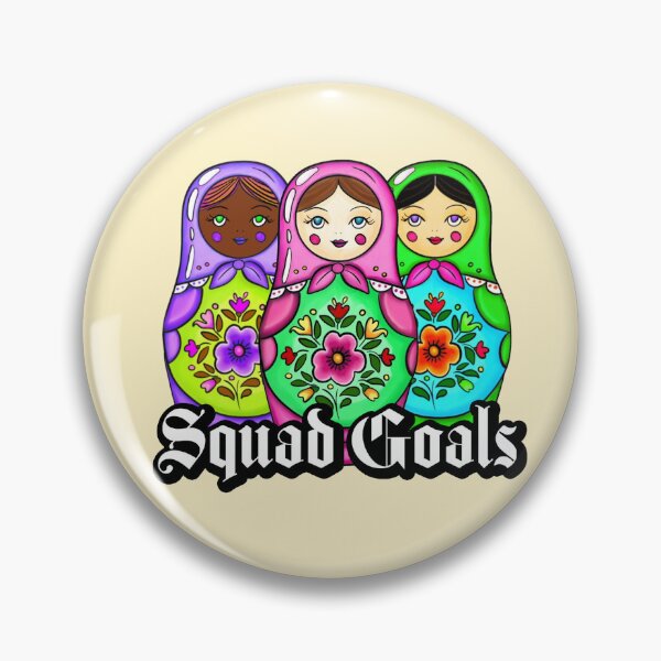 Item preview, Squad Goals Nesting Dolls designed and sold by Color Serenity by Alana C..