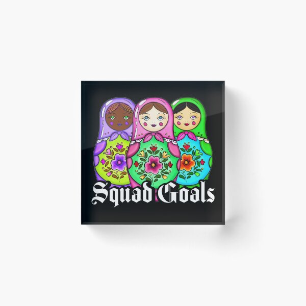 Item preview, Squad Goals Nesting Dolls designed and sold by Color Serenity by Alana C..