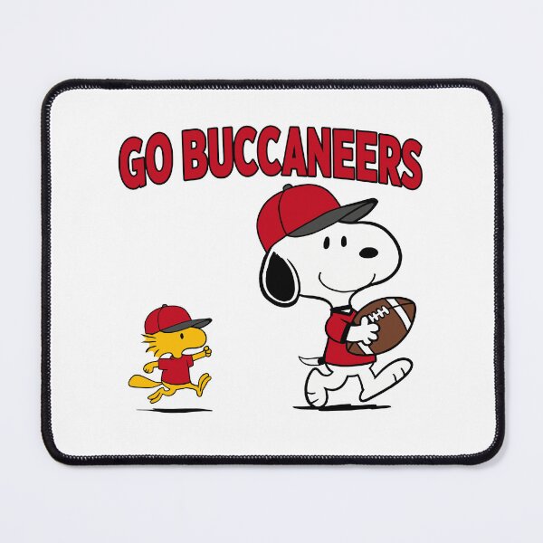 Item preview, Snoopy & Woodstock Tampa Bay Buccaneers Football Retro F614 designed and sold by GLUVY-THEME.