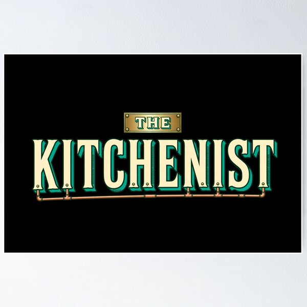 Item preview, The Kitchenist Design, Chef Artwork, Cook Design, Cooking Graphic, Chef Gift, Cook Gift, Culinary Art, Kitchen Culture, Chef Life, Professional Cooking, Restaurant Kitchen, Food Lover Gift designed and sold by Typologystudios.