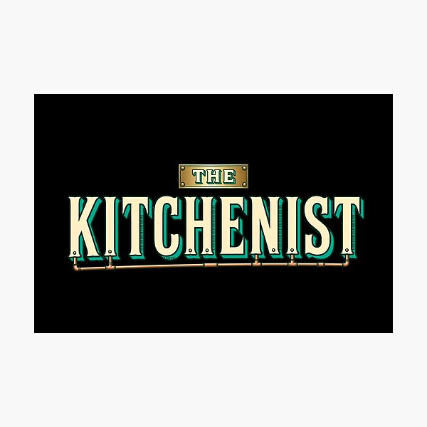 Item preview, The Kitchenist Design, Chef Artwork, Cook Design, Cooking Graphic, Chef Gift, Cook Gift, Culinary Art, Kitchen Culture, Chef Life, Professional Cooking, Restaurant Kitchen, Food Lover Gift designed and sold by Typologystudios.
