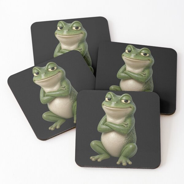 Item preview, Stay seated - cool frog designed and sold by design-rebell.