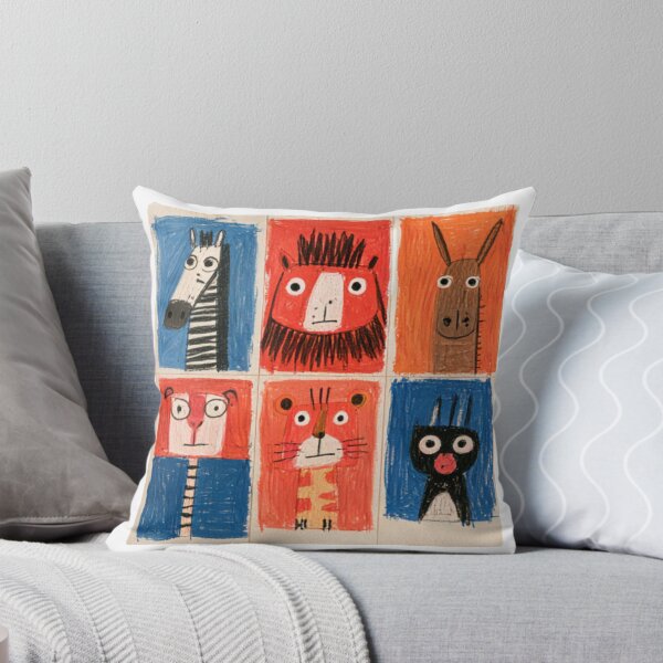 Item preview, Cute Hand Drawn Animal Friends Kids Art designed and sold by Turtleymv.