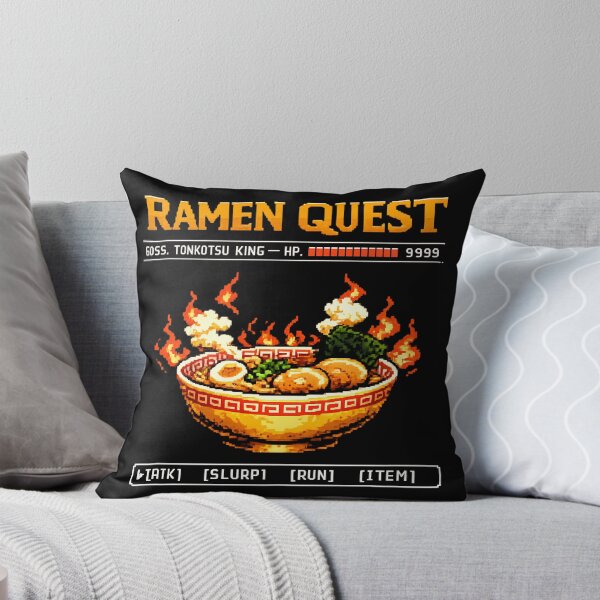 Item preview, RAMEN QUEST Pixel Art Design designed and sold by maaameee.