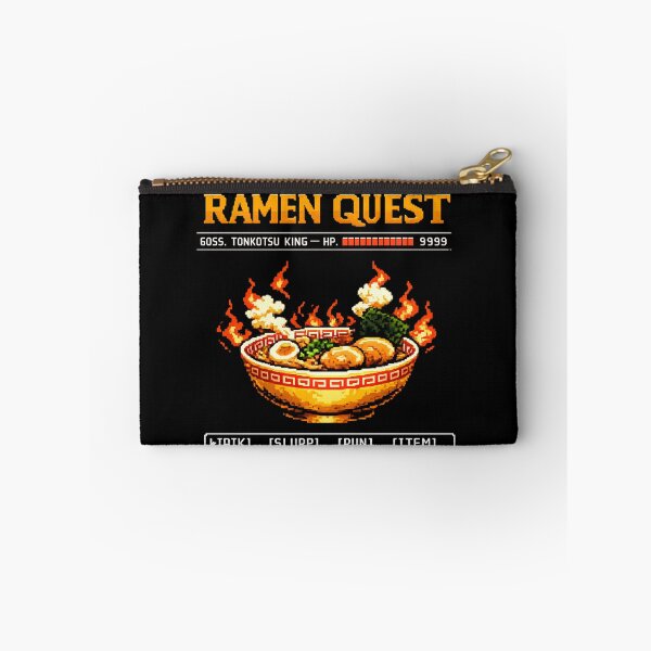 Item preview, RAMEN QUEST Pixel Art Design designed and sold by maaameee.