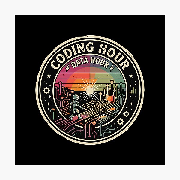 Item preview, Coding Hour Data Hour Programmer Developer Data Scientist Software Engineering designed and sold by PopStars1993.