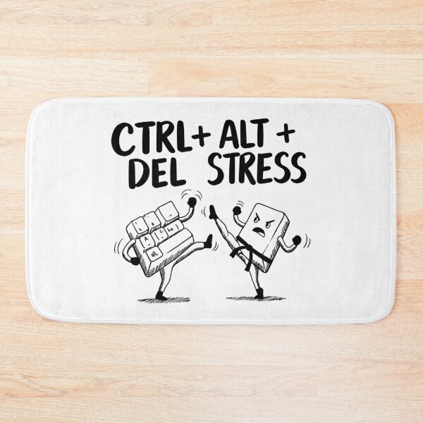 Item preview, CTRL ALT DEL STRESS designed and sold by Ctrl+AltGalaxy.