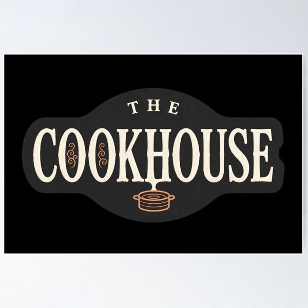 Item preview, The Cookhouse Design, Chef Artwork, Cook Design, Cooking Graphic, Culinary Art, Kitchen Culture, Chef Gift, Cook Gift, Professional Cooking, Restaurant Kitchen, Chef Life, Food Lover. designed and sold by Typologystudios.