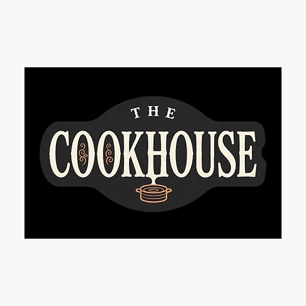 Item preview, The Cookhouse Design, Chef Artwork, Cook Design, Cooking Graphic, Culinary Art, Kitchen Culture, Chef Gift, Cook Gift, Professional Cooking, Restaurant Kitchen, Chef Life, Food Lover. designed and sold by Typologystudios.