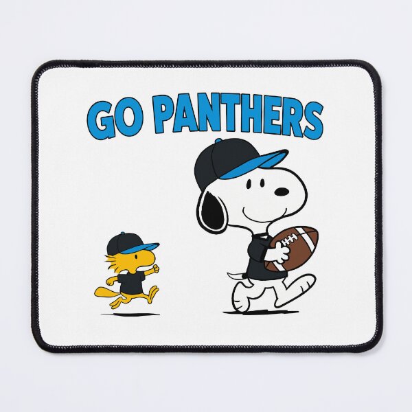 Item preview, Snoopy & Woodstock Carolina Panthers Football Retro F617 designed and sold by GLUVY-THEME.