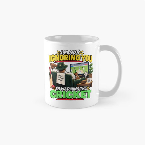 Item preview, Funny Cricket Fan – I'm Not Ignoring You designed and sold by mygiftideas.