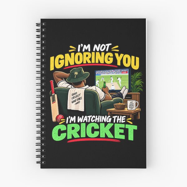 Item preview, Funny Cricket Fan – I'm Not Ignoring You designed and sold by mygiftideas.