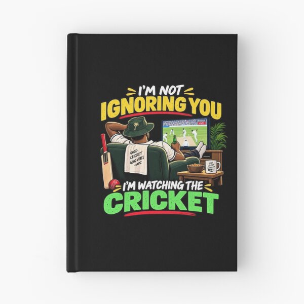 Item preview, Funny Cricket Fan – I'm Not Ignoring You designed and sold by mygiftideas.