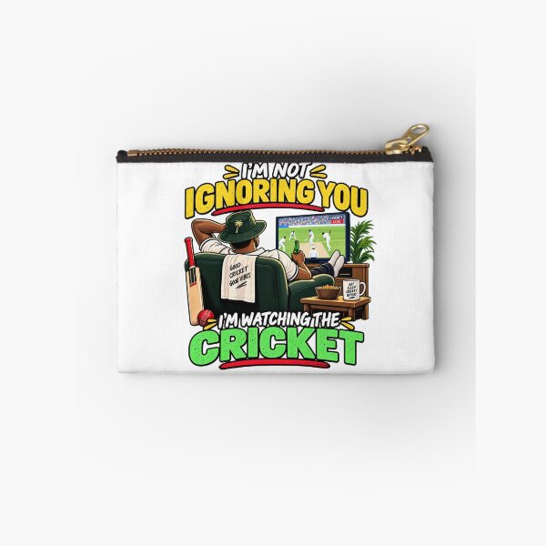 Item preview, Funny Cricket Fan – I'm Not Ignoring You designed and sold by mygiftideas.