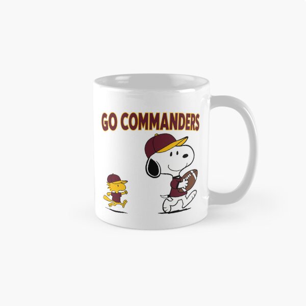 Item preview, Snoopy & Woodstock Washington Commanders Football Retro F618 designed and sold by GLUVY-THEME.
