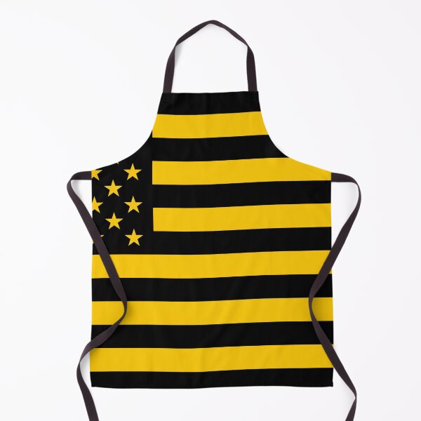 Item preview, Black and Gold American Flag designed and sold by Karate Octopus.