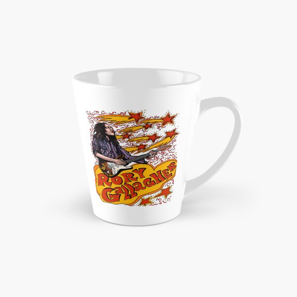 Item preview, Rory Gallagher Guitarist Shooting Stars Retro Art designed and sold by EvaEllister.